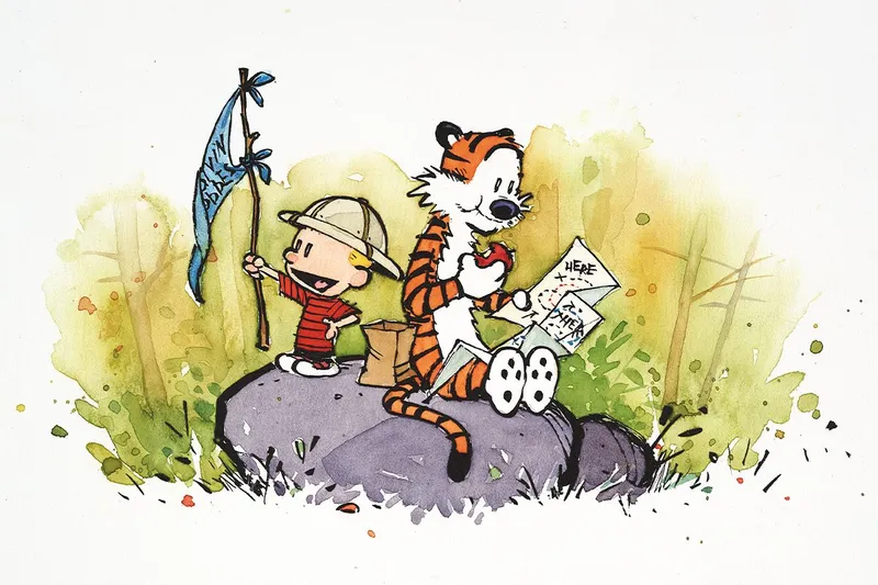 Ein einzelnes Panel aus Calvin and Hobbes bleibt nach 32 Jahren ungeschlagen