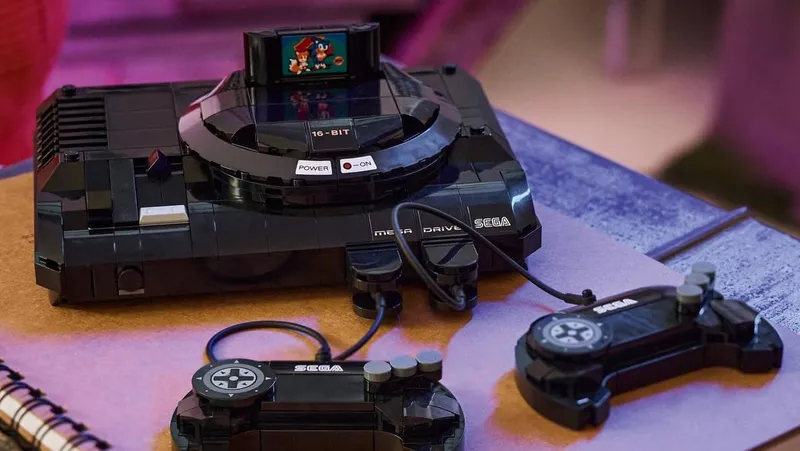 Ein Stück 16-Bit-Geschichte: Die Sega Genesis als Lego-Set