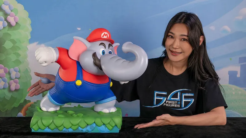 Elephant Mario als Riesenstatue: Vorbestellungen für First-4-Figures-Sammlerstück gestartet