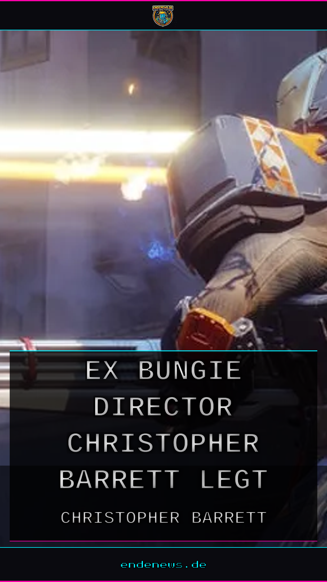 Ex-Bungie-Director Christopher Barrett legt Rechtsstreit mit Sony und Bungie bei