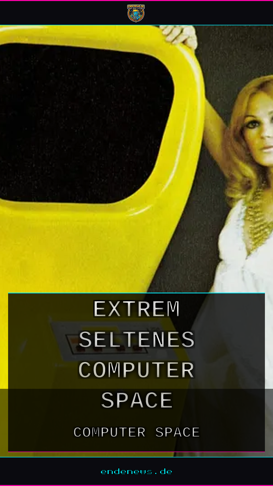 Extrem seltenes Computer Space Automaten-Unikat wird versteigert