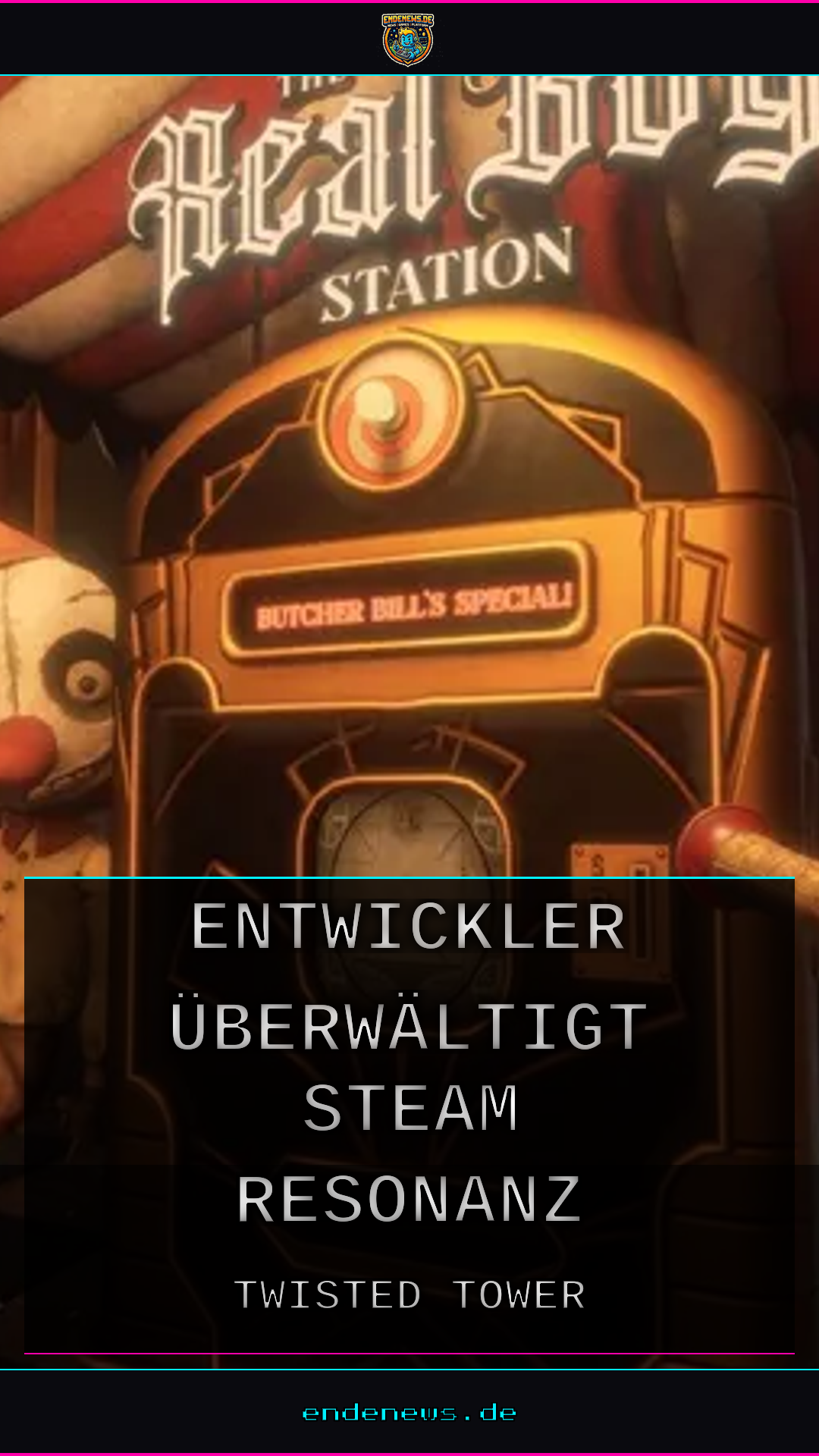 Fünf Jahre Arbeit an Twisted Tower: Entwickler überwältigt von Steam-Resonanz