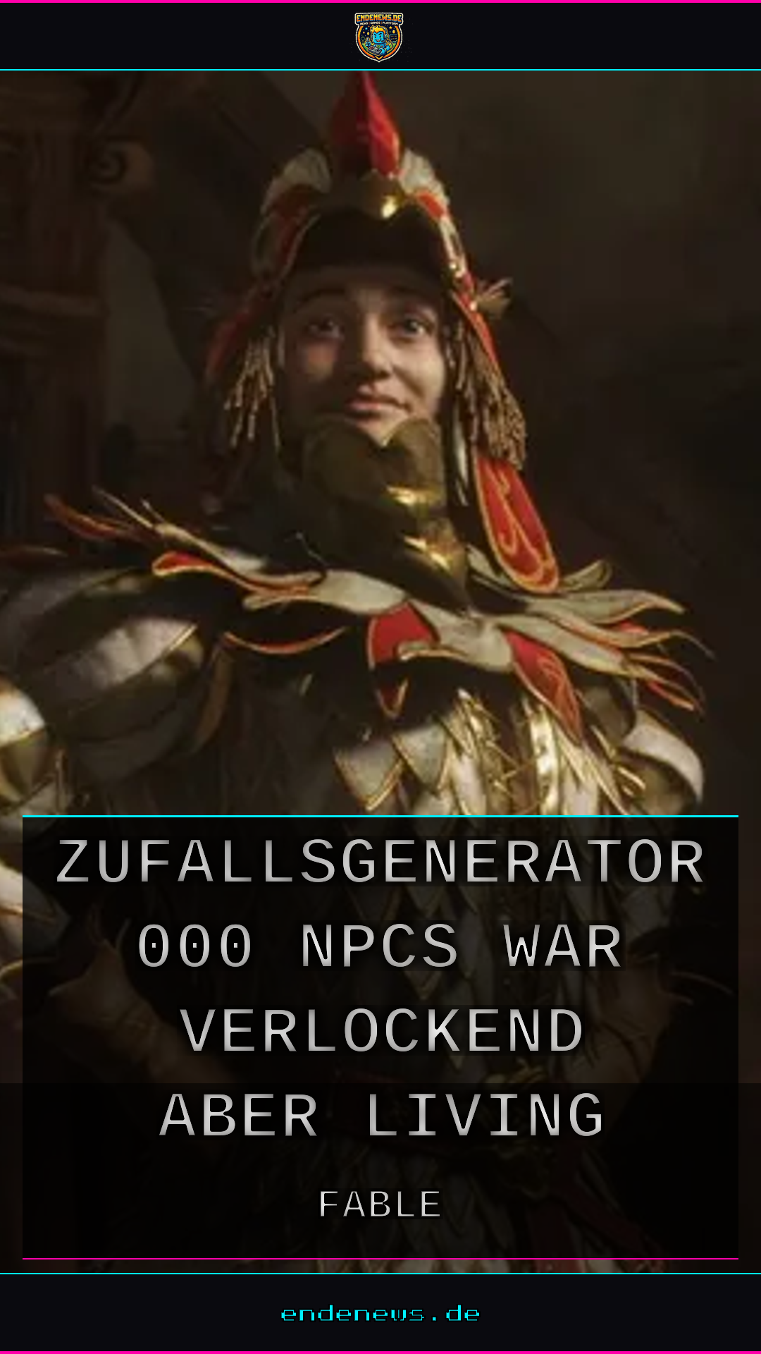 Fable-Entwickler: Zufallsgenerator für 1.000 NPCs war verlockend, aber die „Living Population“ ist lieber handgemacht