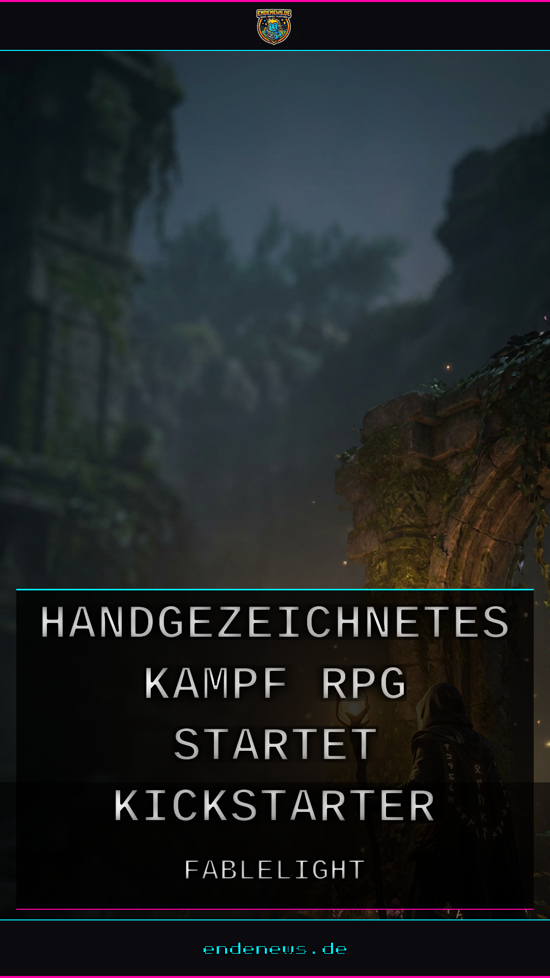 Fablelight: Handgezeichnetes Kampf-RPG startet Kickstarter