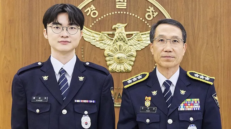 Faker als Ehrenpolizist: League-of-Legends-Legende kämpft gegen Online-Glücksspiel