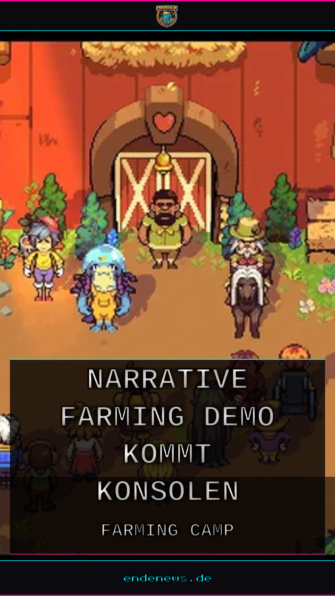 Farming Camp: Narrative Farming-Demo kommt auf Konsolen