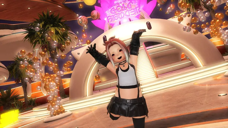 FFXIV: Tifas und Barrets Outfits im Keybound-Brawler-Event