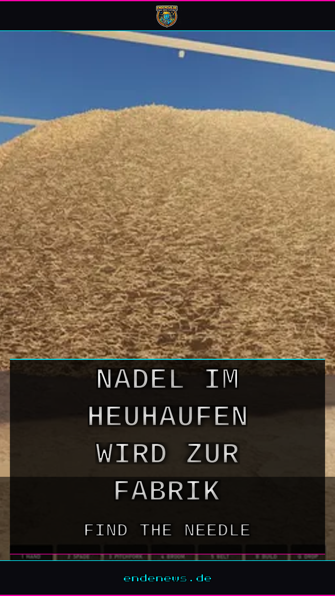 Find the Needle: Die Nadel im Heuhaufen wird zur Fabrik