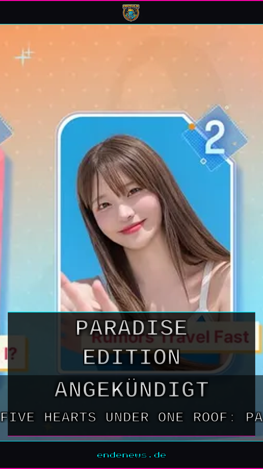 Five Hearts Under One Roof: Paradise Edition angekündigt