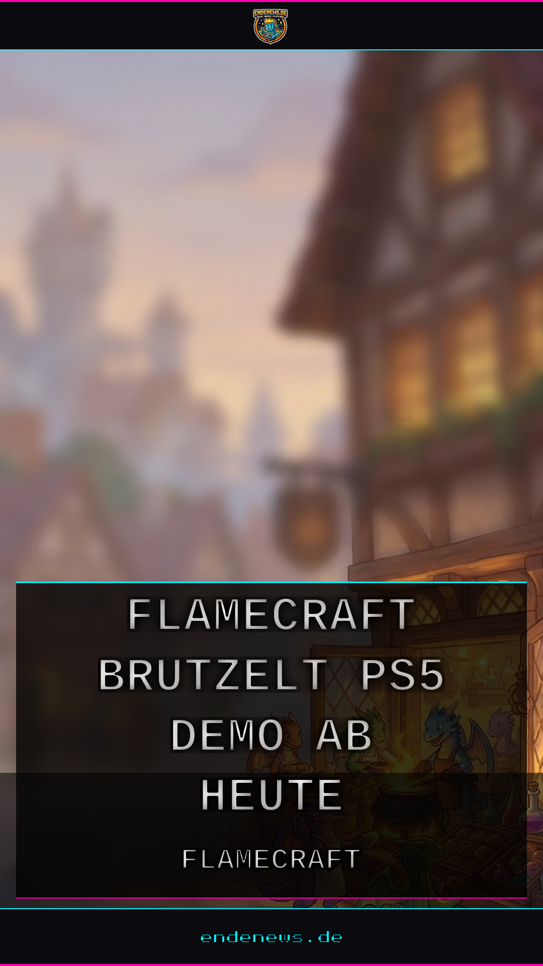 Flamecraft brutzelt auf die PS5, Demo ab heute spielbar