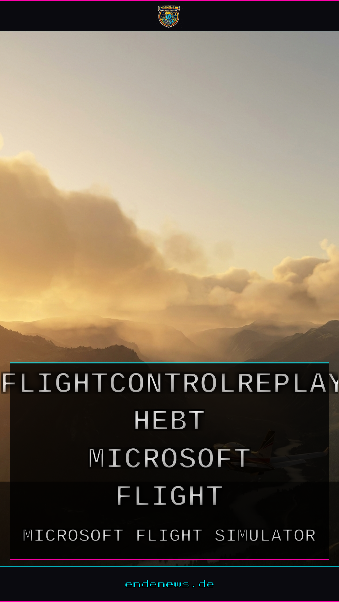 FlightControlReplay 6 hebt für Microsoft Flight Simulator ab