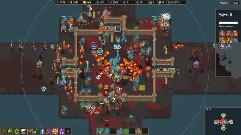 Flow of War: Retro-Optik, Arbeiter-Wahn und Höllenportale in der RTS-Demo