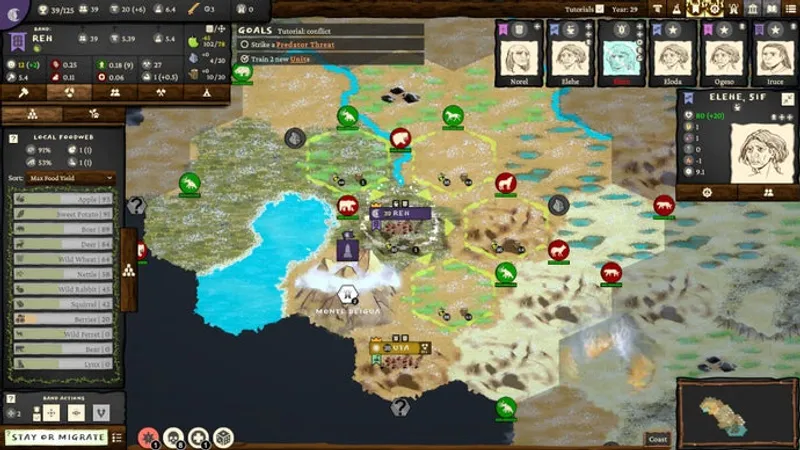 Folk Emerging: Ein 4X-Spiel, das nur in den ersten Zügen von Civilization spielt, und genial ist