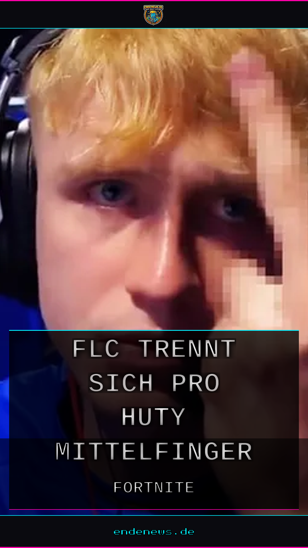 Fortnite: FLC trennt sich von Pro Huty nach Mittelfinger