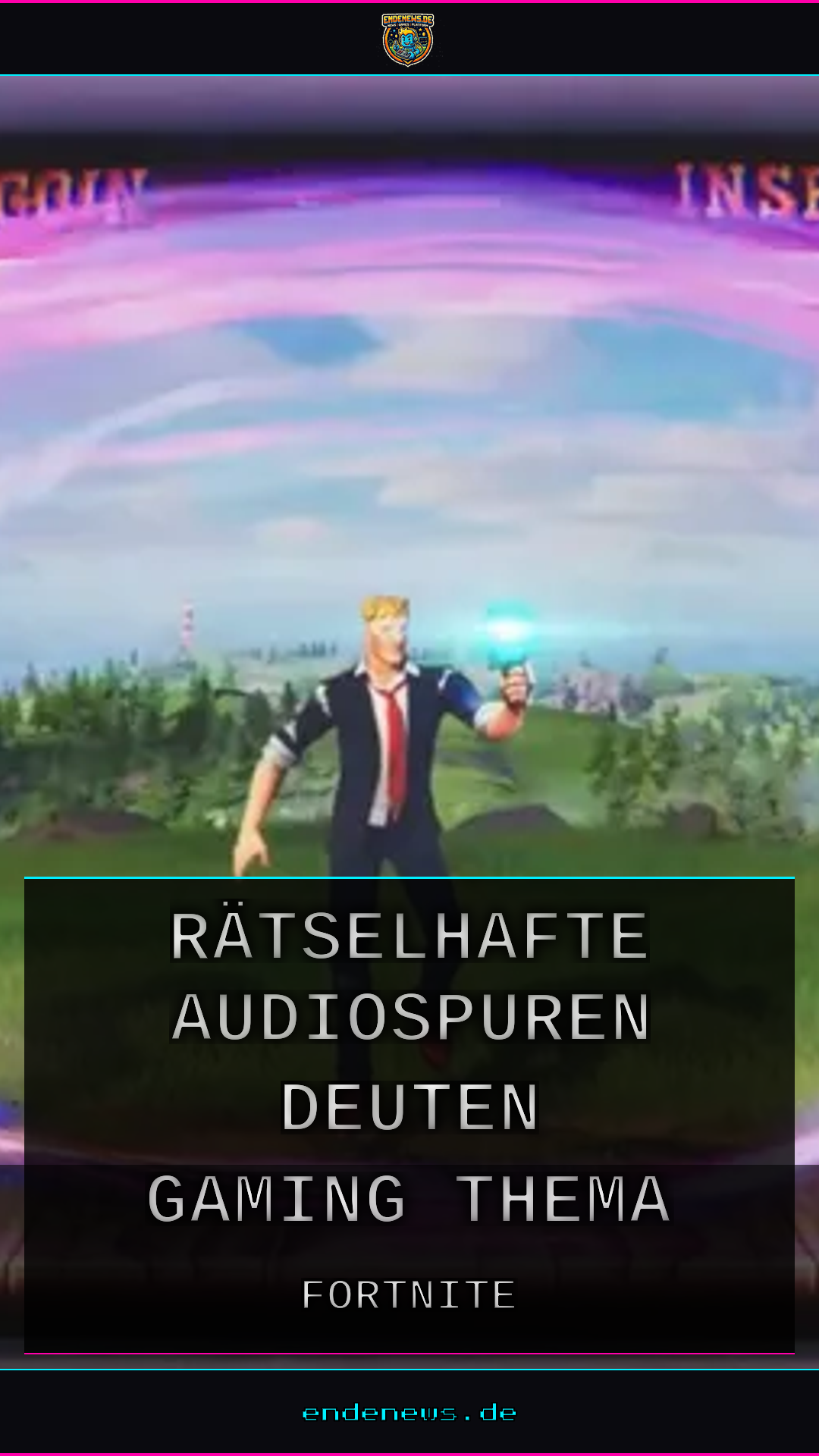 Fortnite: Rätselhafte Audiospuren deuten auf Gaming-Thema hin