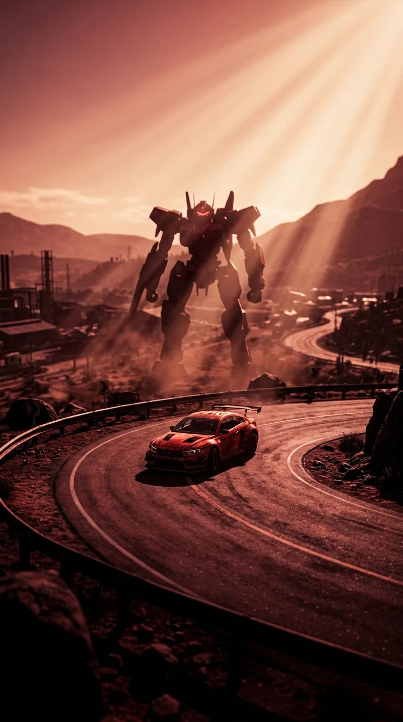 Forza Horizon 6: Mech-Figur im Trailer, Gundam-Crossover oder nur Hommage?
