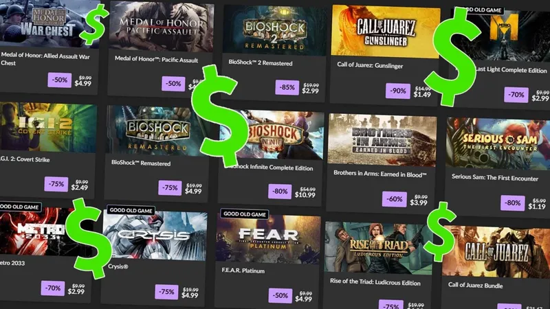 GOG-Sale: Über 400 Shooter für unter 10 Euro sichern