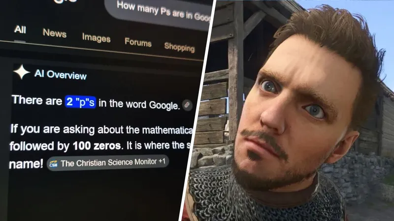 Google AI Overview blamiert sich: Zwei P in Google?