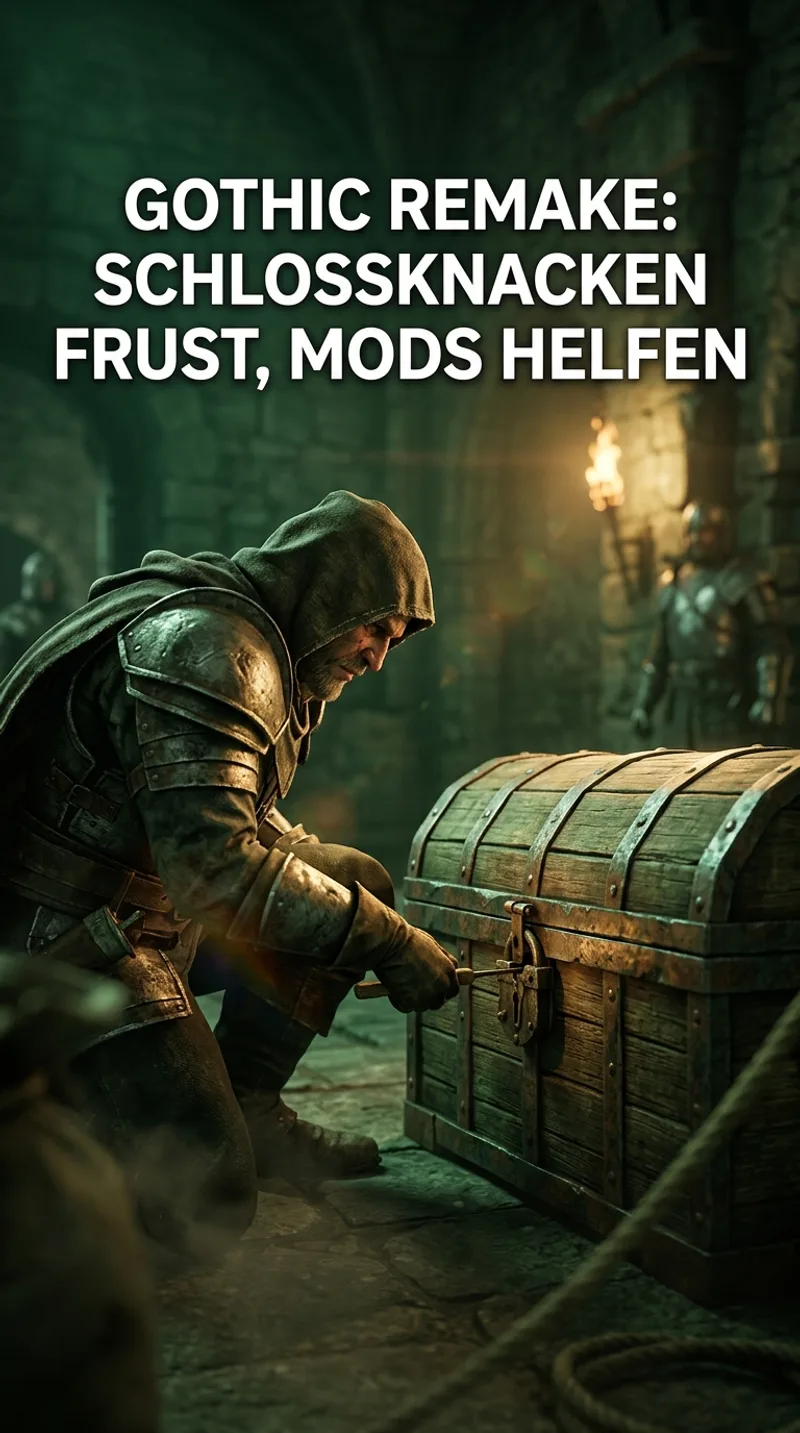 Gothic Remake: Schlossknacken sorgt für Frust, Mods helfen