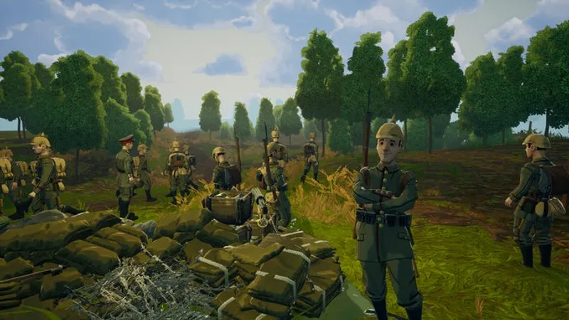 Grabenkrieg als Kolonie-Simulation: Dig In sorgt für Gesprächsstoff