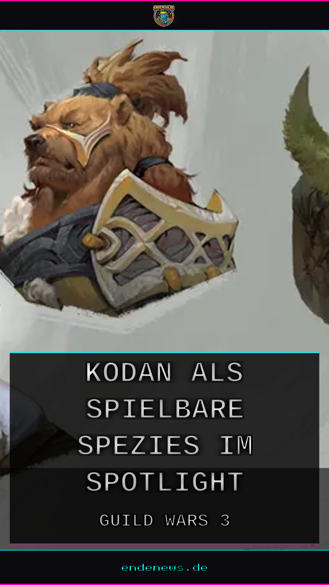 Guild Wars 3: Kodan als spielbare Spezies im Spotlight
