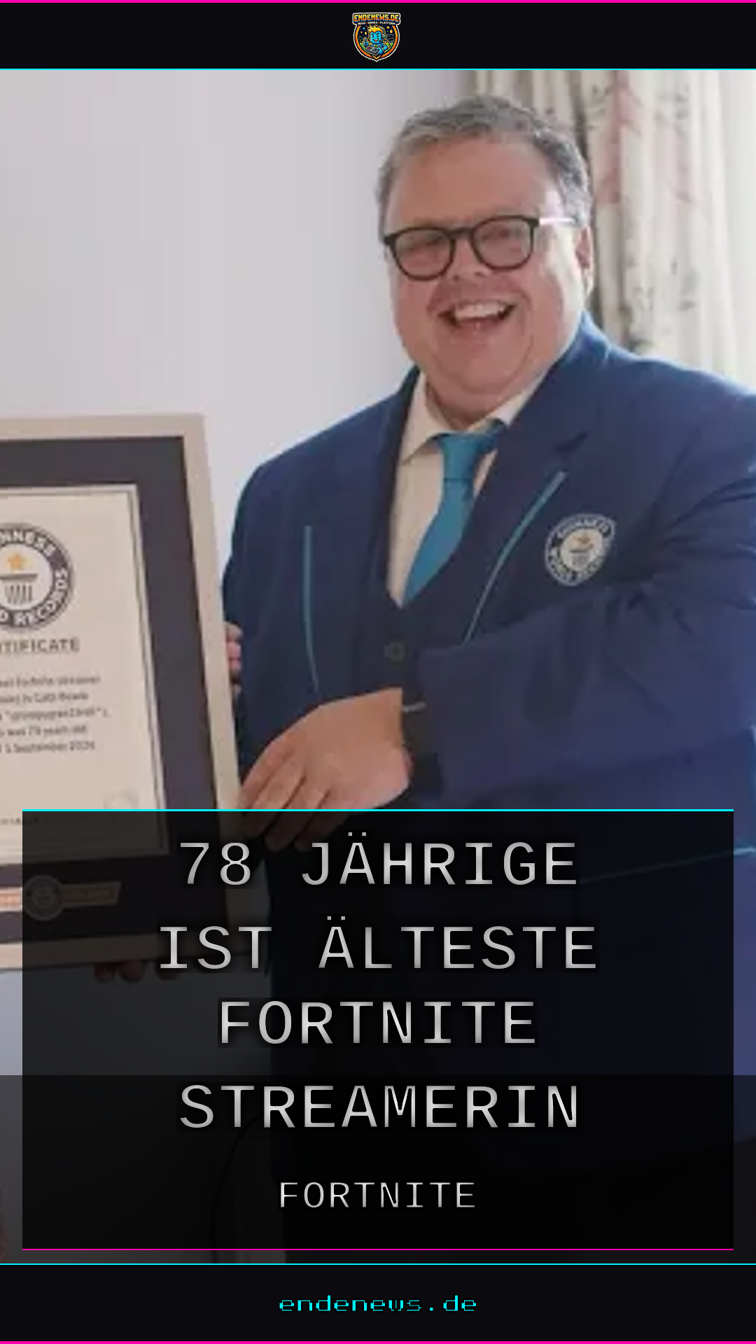 Guinness-Rekord: 78-Jährige ist älteste Fortnite-Streamerin