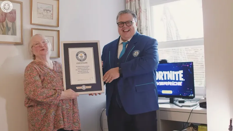 Guinness-Rekord: 78-Jährige ist älteste Fortnite-Streamerin