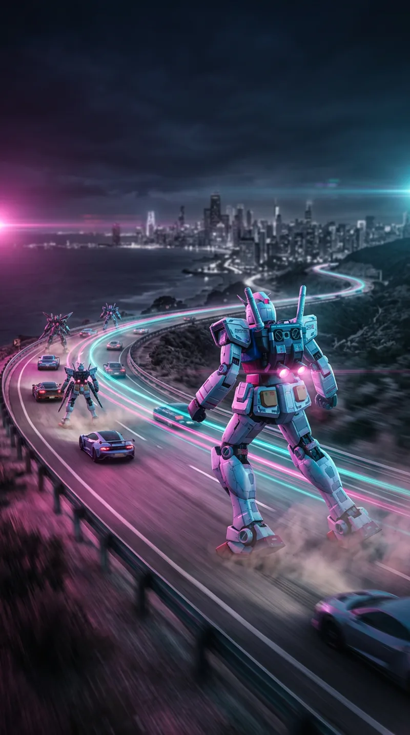 Gundam trifft Asphalt: Riesen-Mechs rasen durch Forza Horizon 6