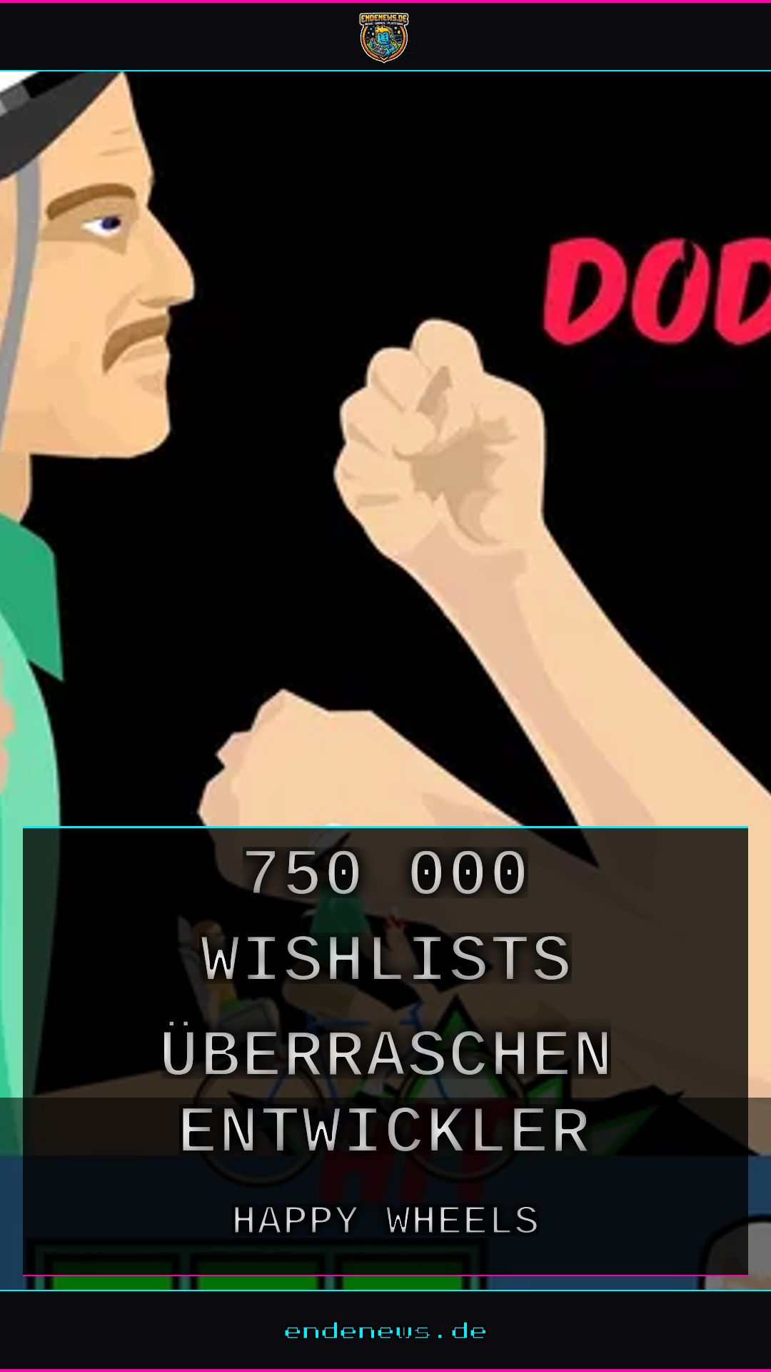 Happy Wheels: 750.000 Wishlists überraschen Entwickler