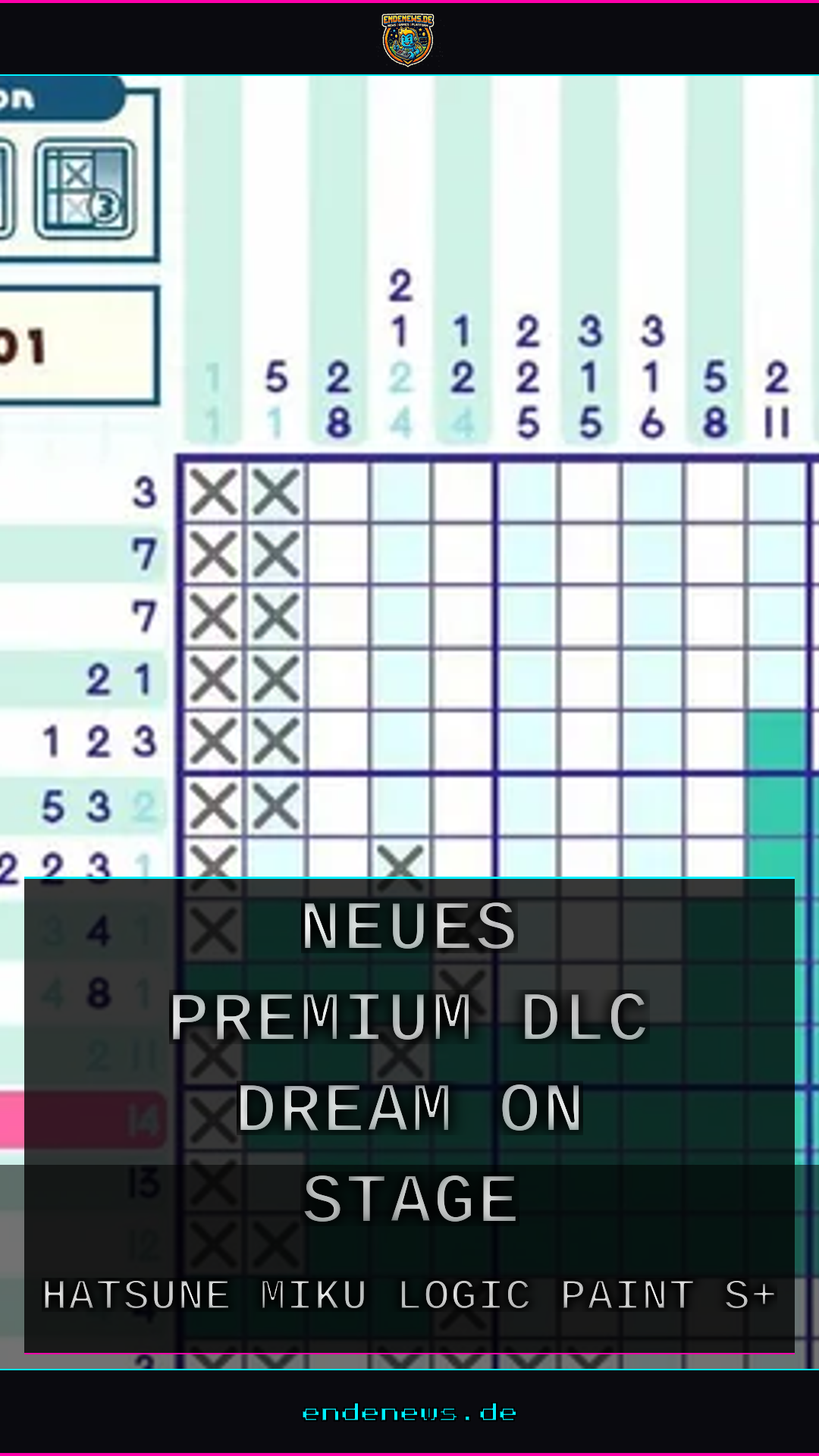 Hatsune Miku Logic Paint S+: Neues Premium-DLC Dream On Stage angekündigt