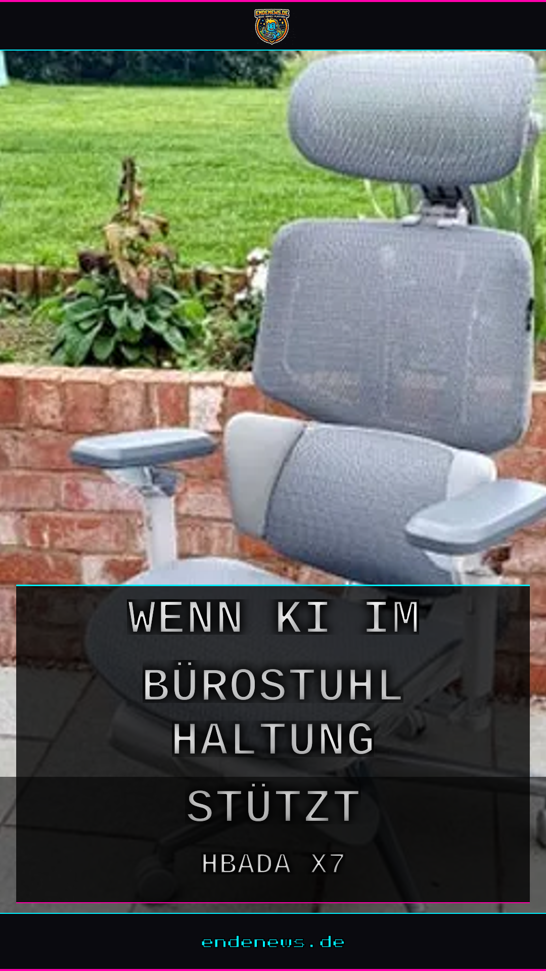 HBADA X7: Wenn die KI im Bürostuhl die Haltung stützt