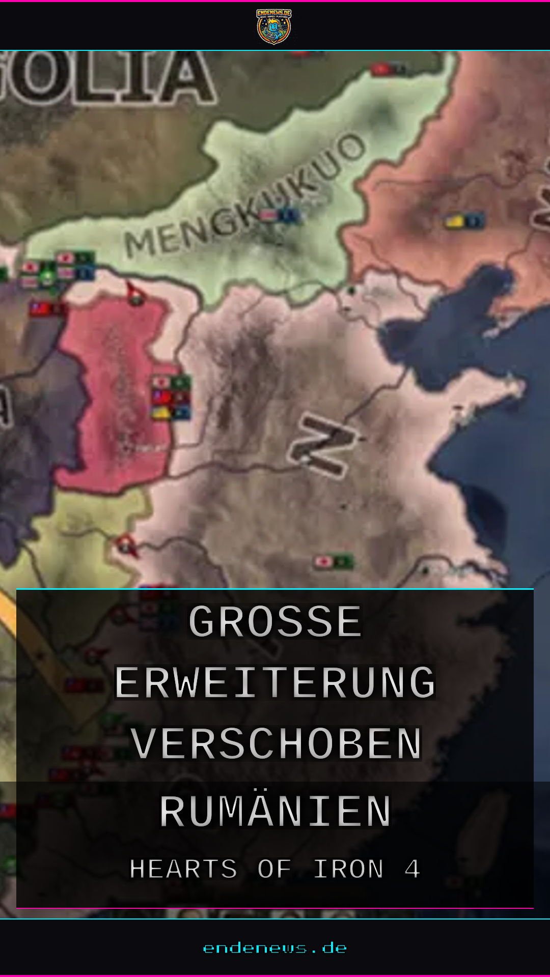 Hearts of Iron 4: Große Erweiterung verschoben, Rumänien-Paket und Komfort-Update kommen zuerst