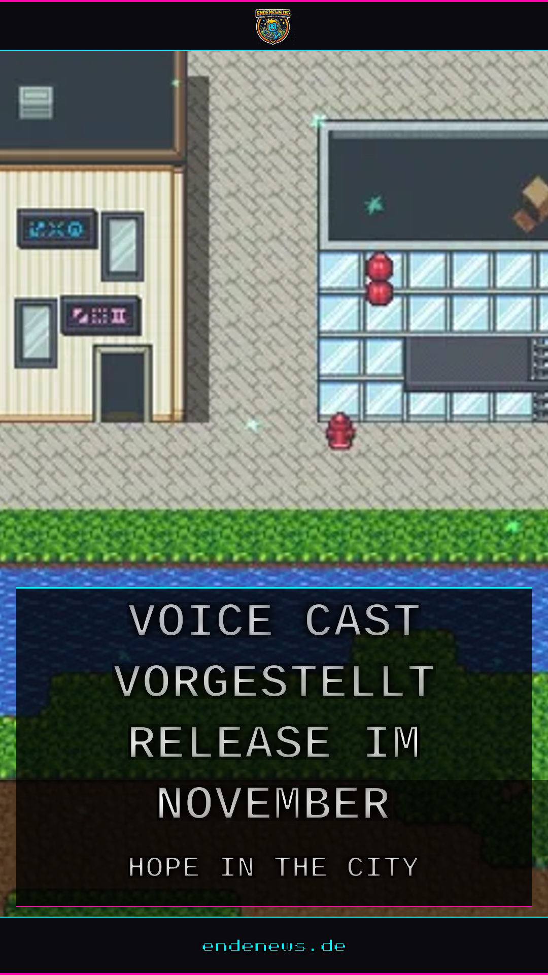 Hope in the City: Voice Cast vorgestellt, Release im November