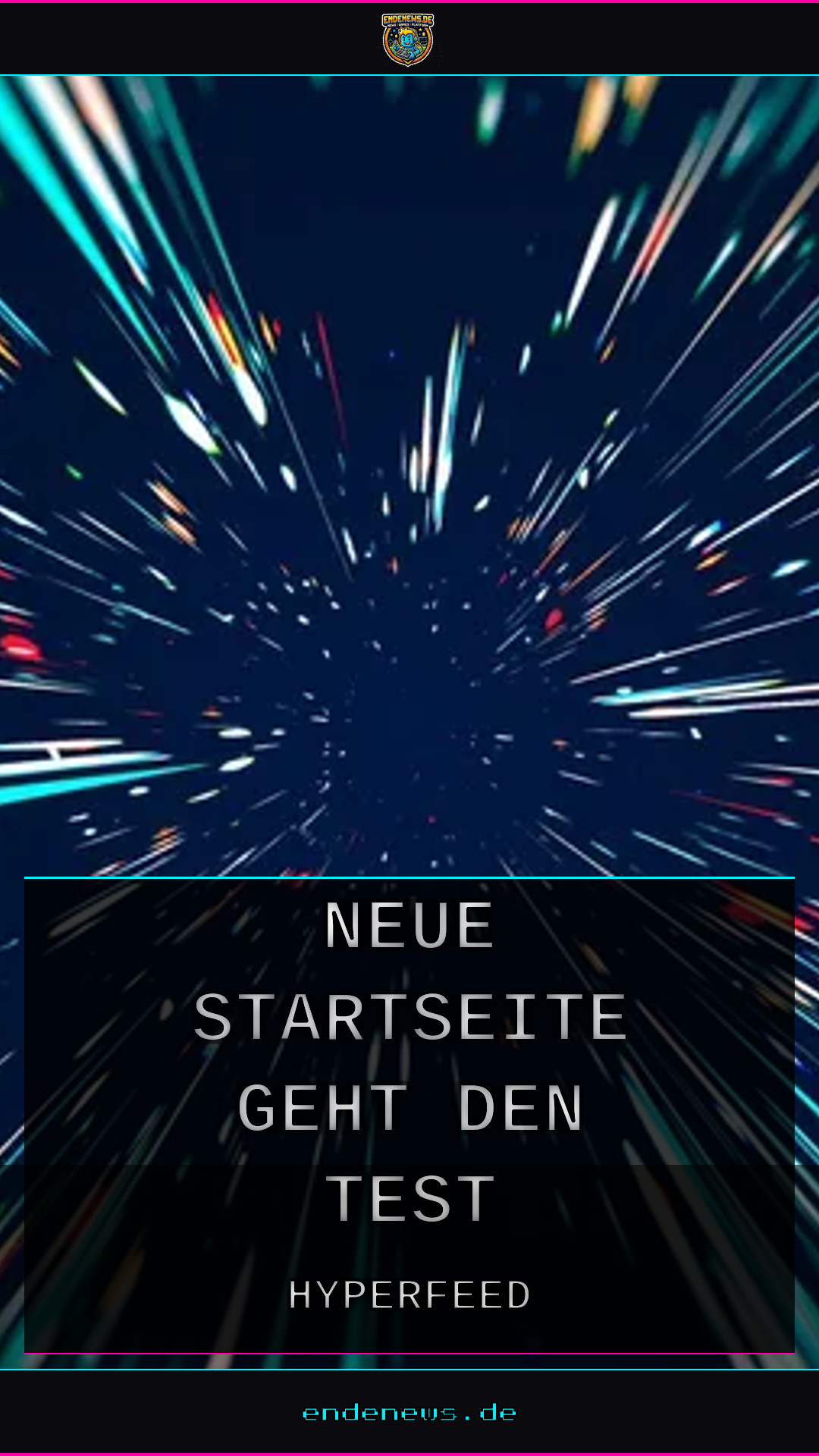 Hyperfeed-Beta: Neue Startseite geht in den Test