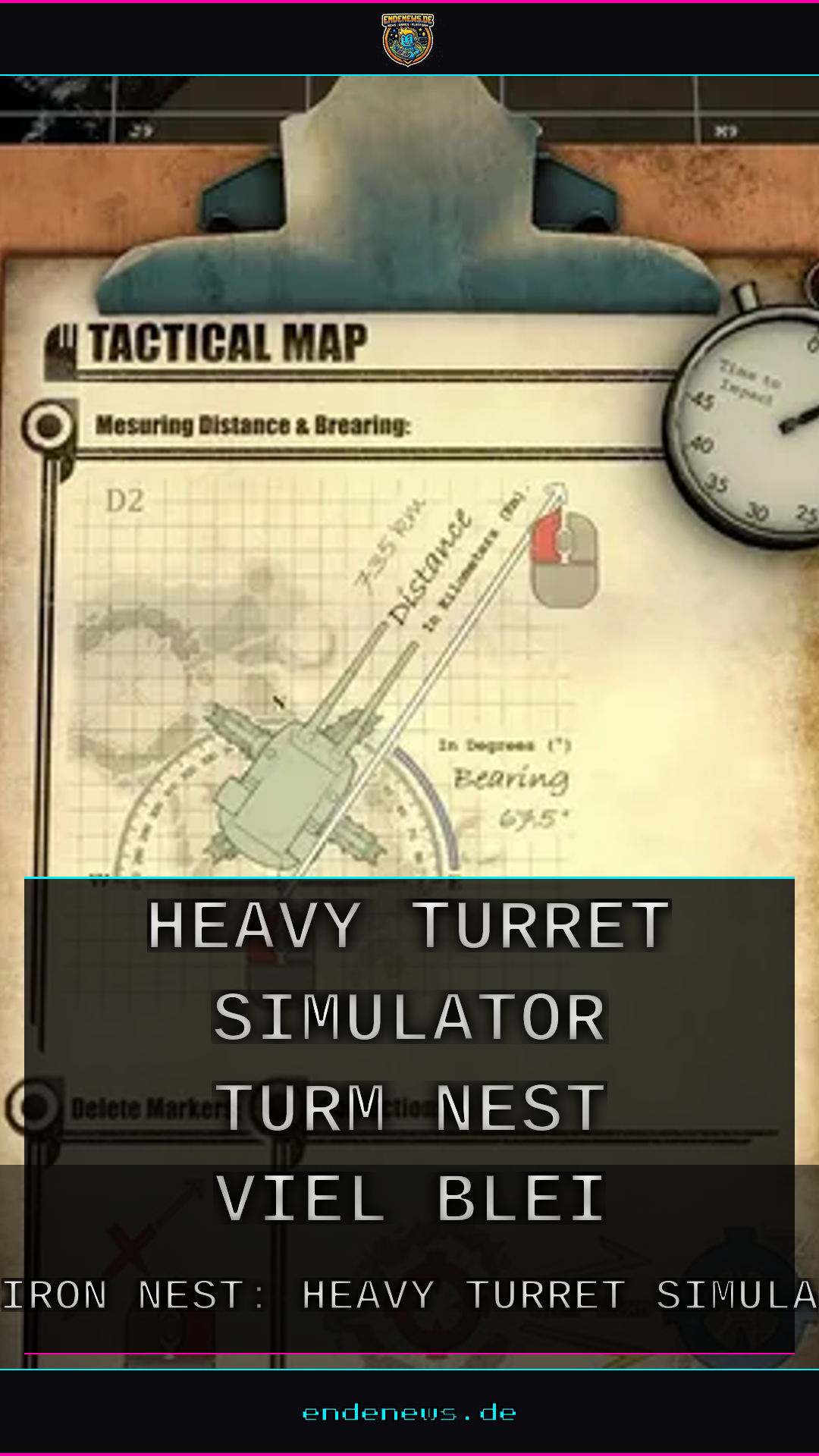 IRON NEST: Heavy Turret Simulator, Ein Turm, ein Nest, viel Blei