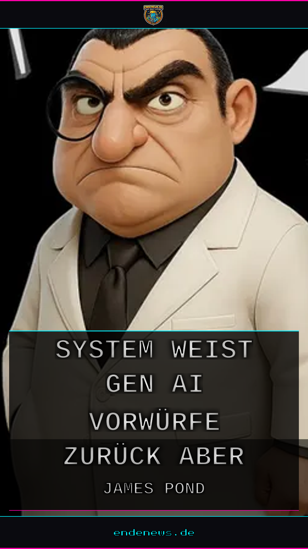 James Pond Reboot: System 3 weist Gen-AI-Vorwürfe zurück, aber diese Kuh ist einfach zu markant