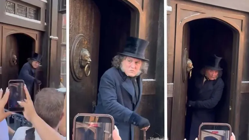 Johnny Depp auf der Comic-Con: Peinlicher Auftritt als Scrooge für „A Christmas Carol“-Prequel