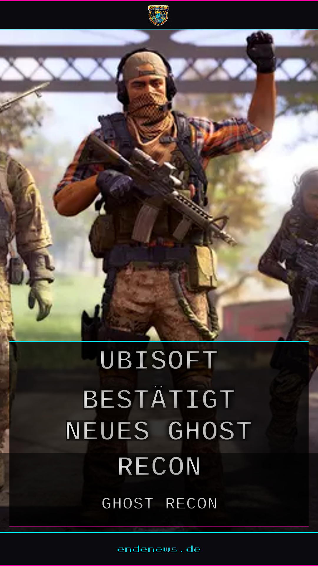 Jubiläum mit Ansage: Ubisoft bestätigt neues Ghost Recon