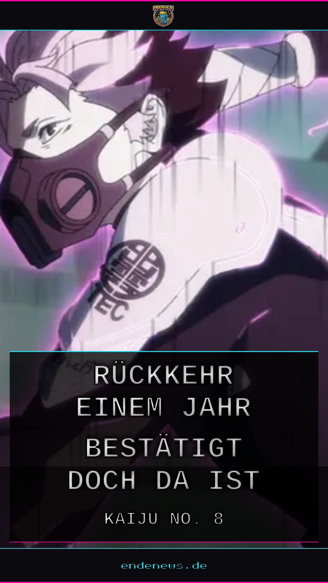 Kaiju No. 8: Rückkehr nach einem Jahr bestätigt, doch da ist ein Haken