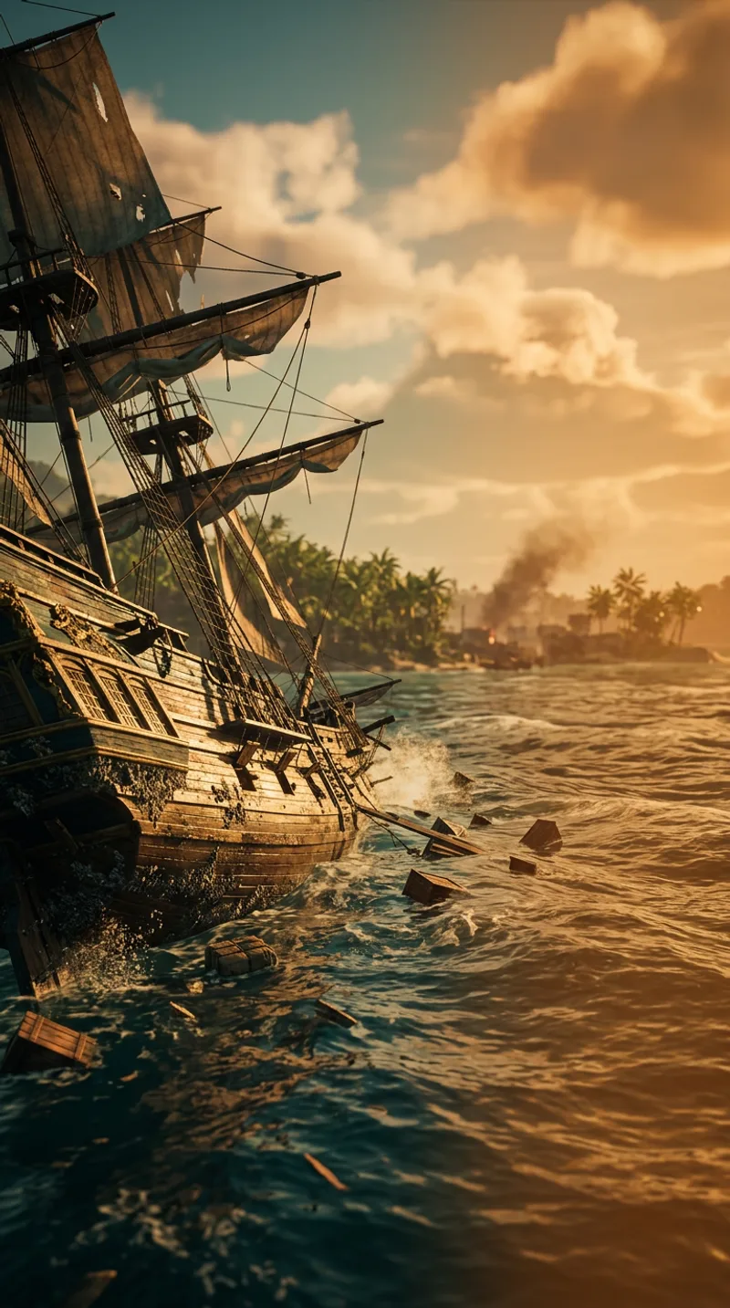 Karibik-Kolonialflop, Caribbean Frontier versinkt im Bug-Meer