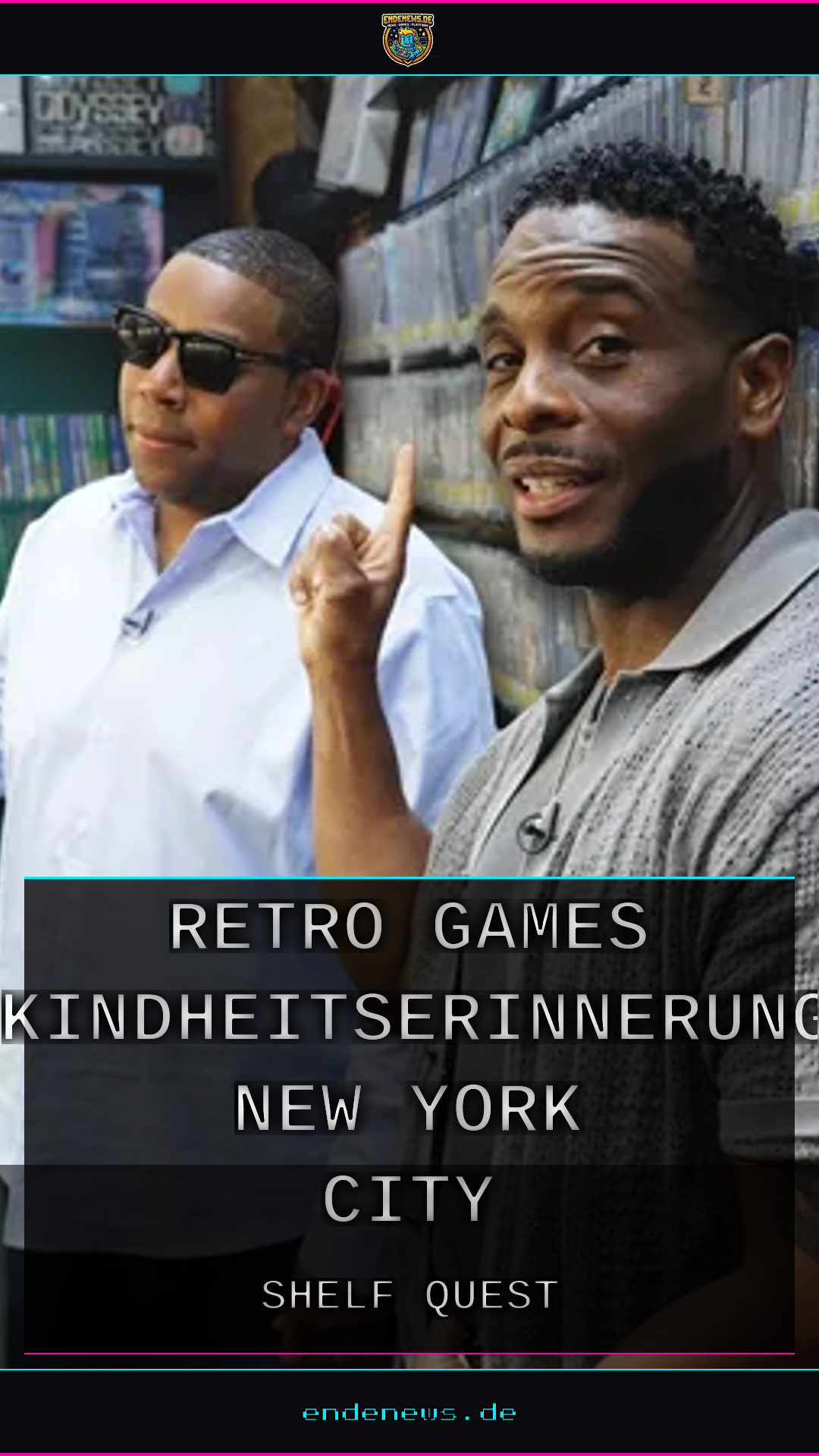 Kenan und Kel auf Schatzsuche: Retro-Games und Kindheitserinnerungen in New York City
