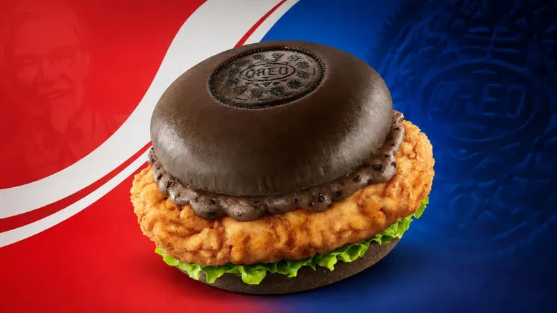 KFC bringt den Oreo Chicken Burger: Kulinarischer Albtraum oder genialer Crossover?