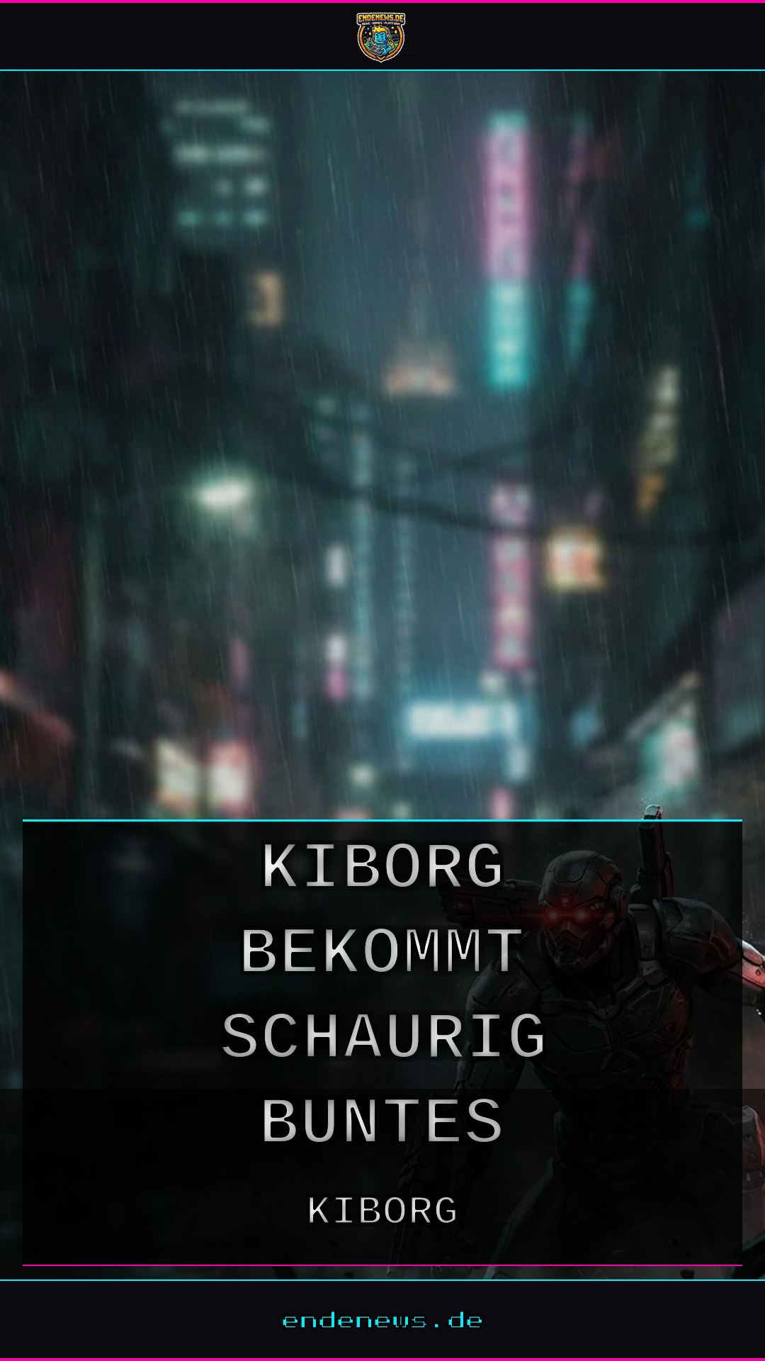 Kiborg bekommt ein schaurig-buntes Karnevals-Update