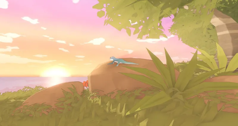 Kleine Echse, große Abenteuer: Gecko Gods entführt uns in eine farbenfrohe Welt