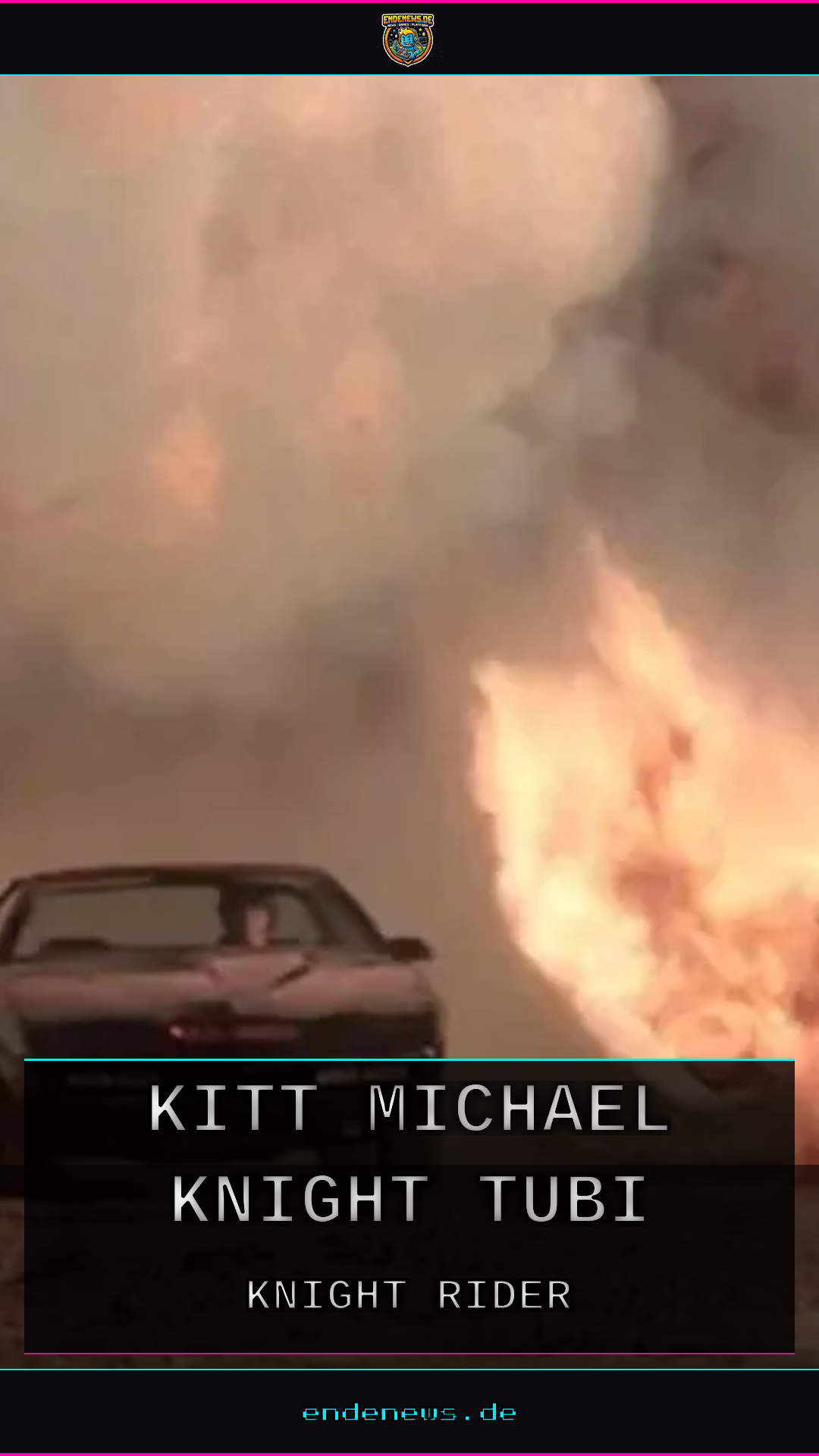 Knight Rider gratis: KITT und Michael Knight bei Tubi
