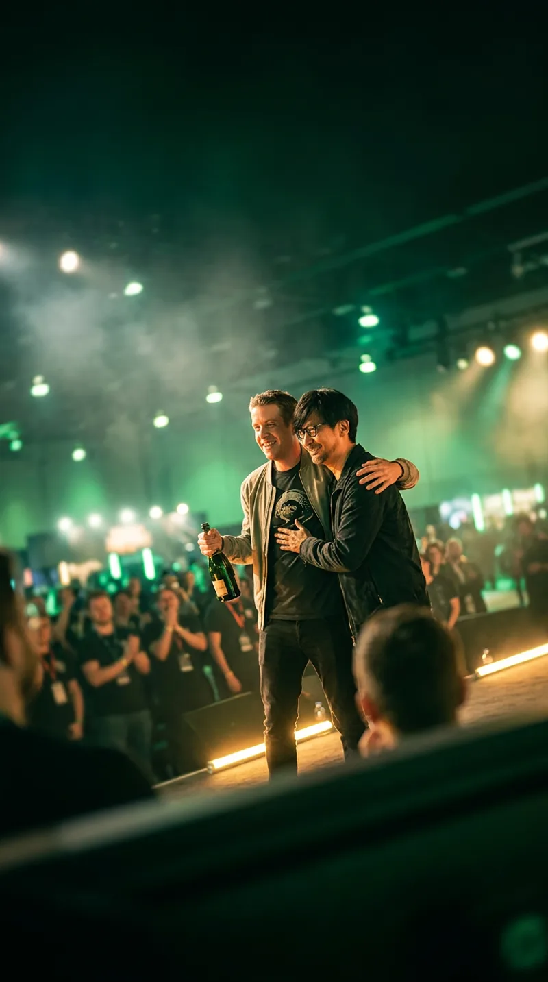 Kojima & Keighley: Internet-Showdown endet mit Champagner-Umarmung