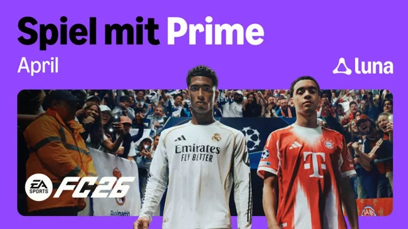 Kostenlos bei Amazon Prime: EA SPORTS FC 26, XCOM: Enemy Unknown und mehr für Luna-Nutzer