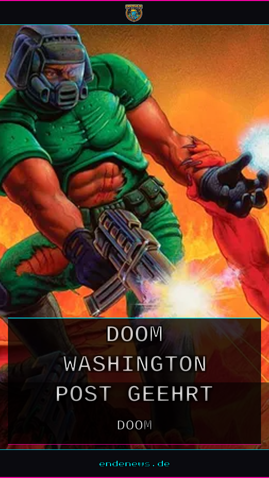 Kulturerbe auf dem Pixel-Thron: Doom in der Washington Post geehrt