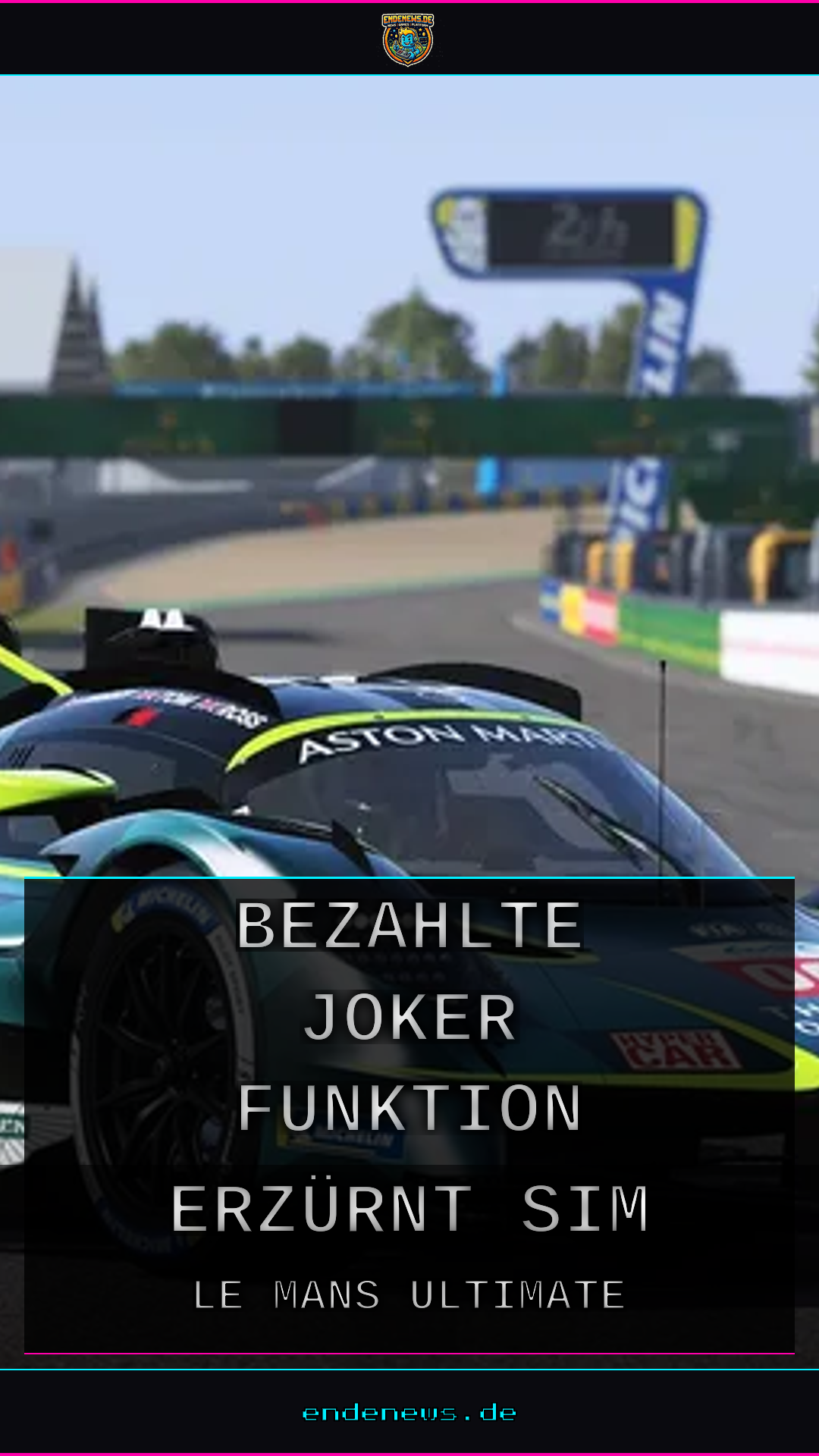 Le Mans Ultimate: Bezahlte Joker-Funktion erzürnt Sim-Racing-Community