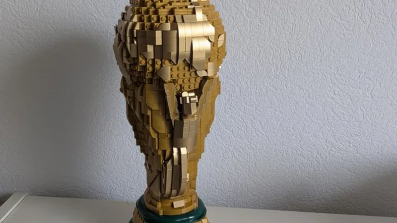 Lego FIFA WM-Pokal im Check: Schickes Set, aber ohne den richtigen Glanz